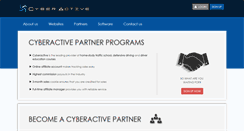 Desktop Screenshot of partner.cyberactiveonline.com